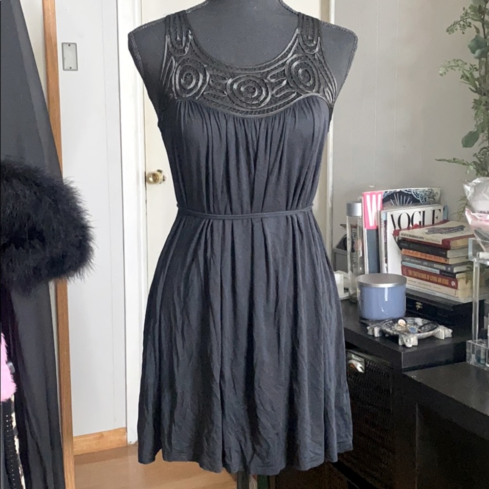 Black A-Line Dress